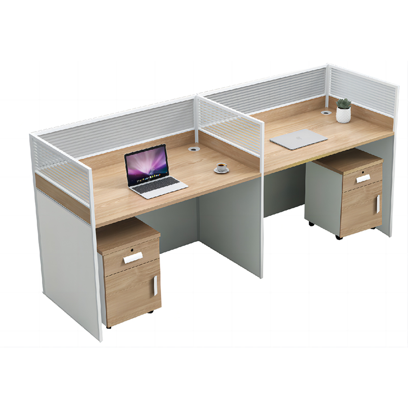 荣美盛 4人对坐 屏风办公卡位含柜办公桌 张 2460*1220*1050